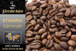 Slezská káva a čaj Ethiopia Djimmah 250g | zrnková, hrubě mletá - překapávaná, french press, středně mletá - turek, kapsle, jemně mletá - espresso, velmi jemně mletá - džezva