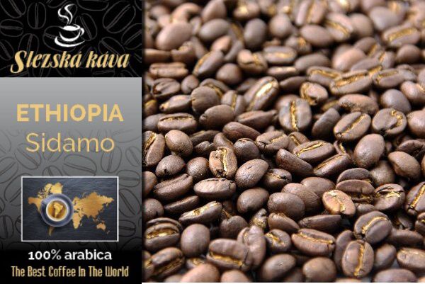 Slezská káva a čaj Ethiopia Sidamo 500g