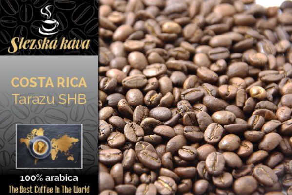 Slezská káva a čaj Costa Rica Tarazzu SHB 250g