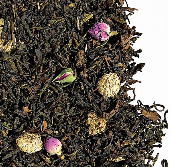 Ochucený čaj oolong - Květy Asie 50g Slezská káva a čaj